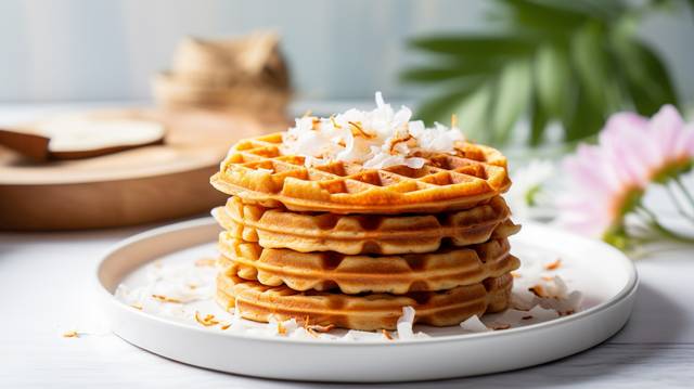 Coconut Flour Waffles