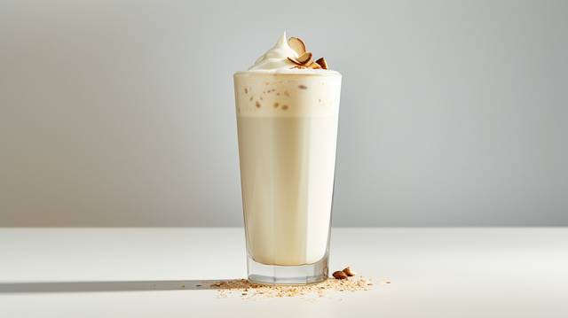 Creamy Vanilla Almond Milkshake