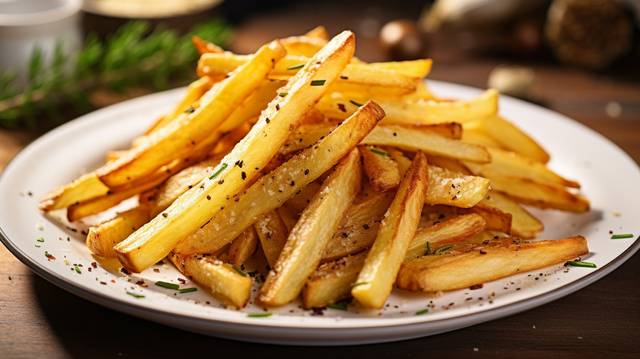 Crispy Baked Parsnip Fries