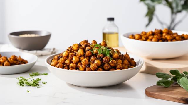 Crispy Roasted Chickpeas