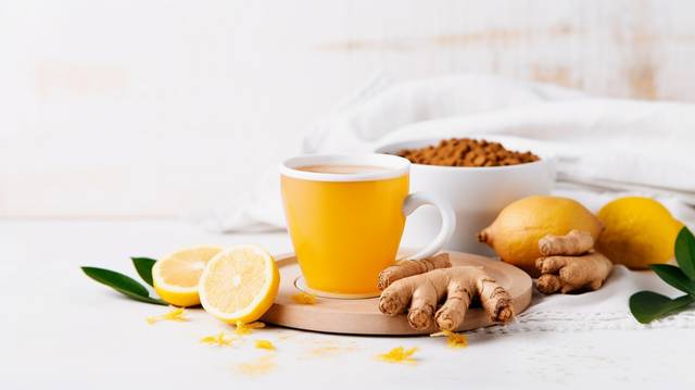 Ginger-Turmeric Herbal Tea