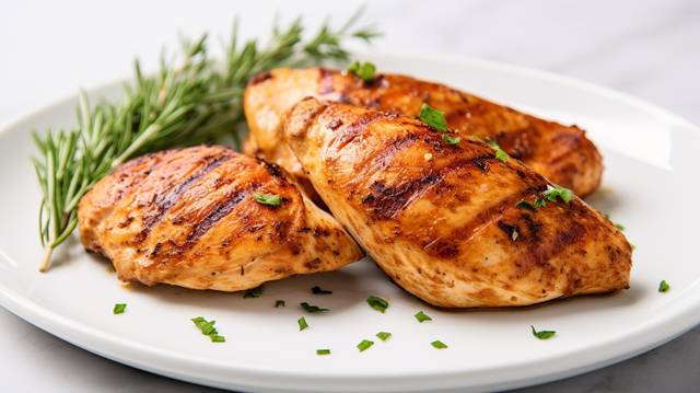 Grilled Chicken with Fresh Herb Marinade