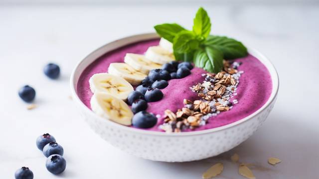 Low-Histamine Blueberry Smoothie Bowl