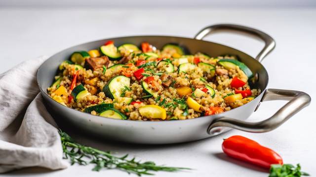 Quinoa and Vegetable Stir Fry