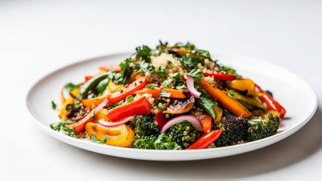 Quinoa Vegetable Stir Fry