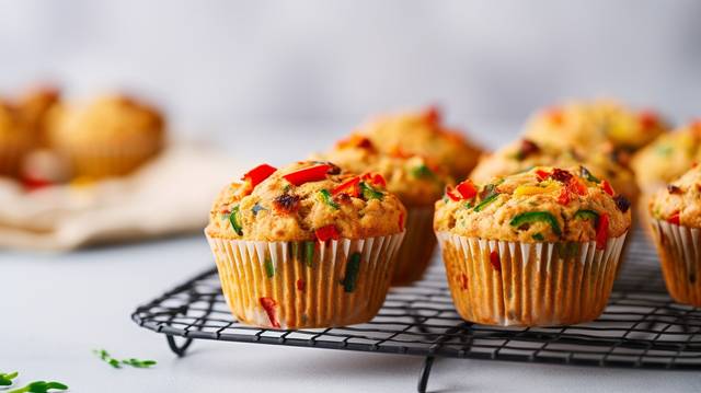 Quinoa Veggie Muffins