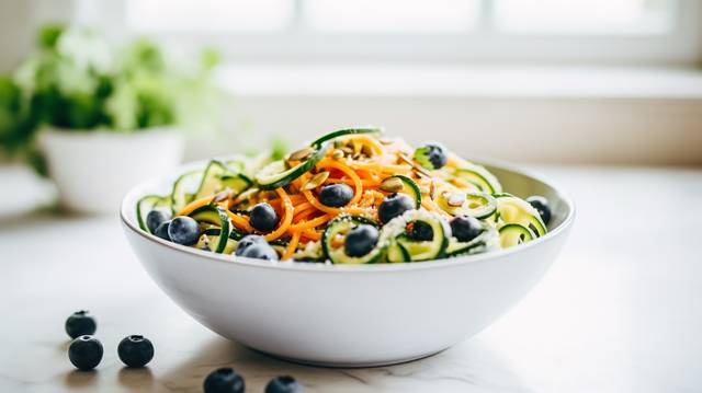 Summer Zucchini Pasta Salad