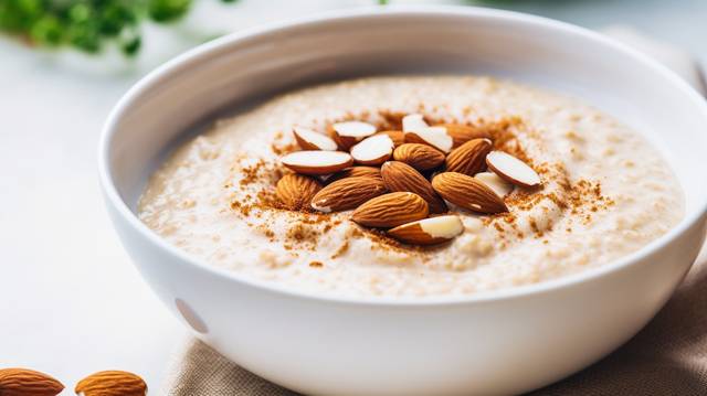 Vanilla and Almond Quinoa Pudding