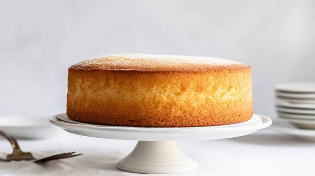 Vanilla Rice Flour Cake