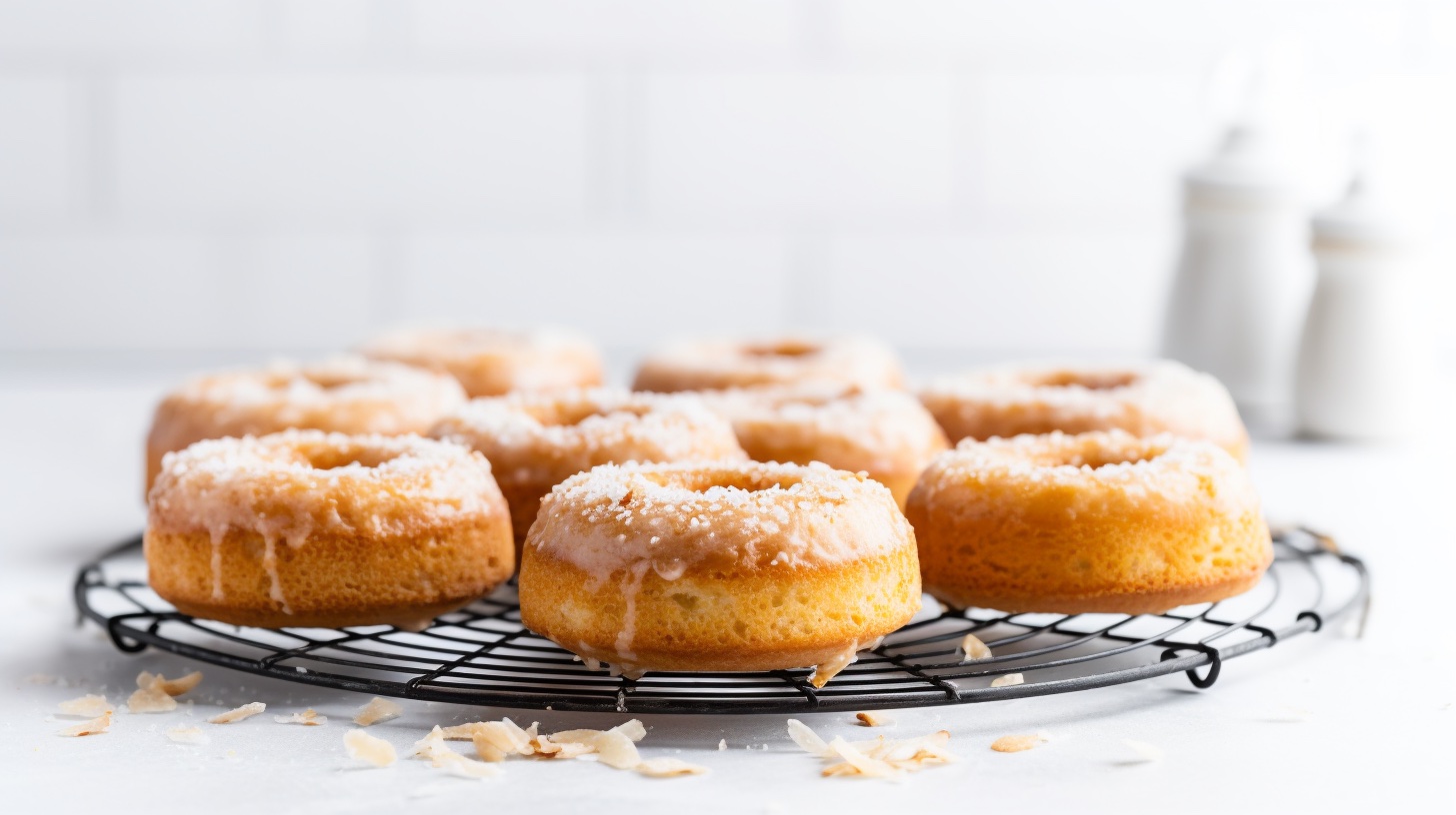 Baked Cinnamon Rice Flour Donuts