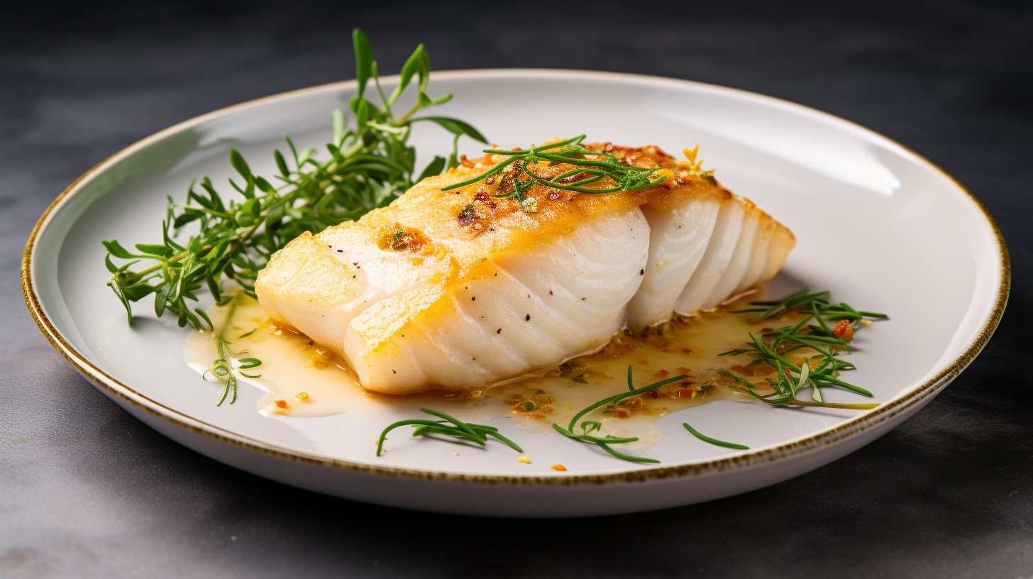 Baked Cod with Fresh Herbs and Olive Oil