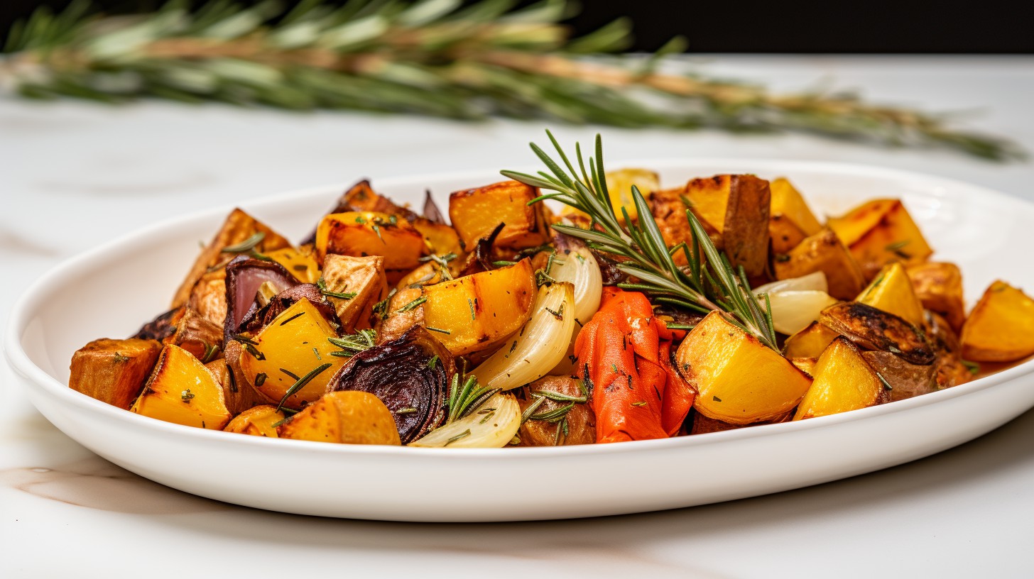 Golden Roasted Root Vegetables