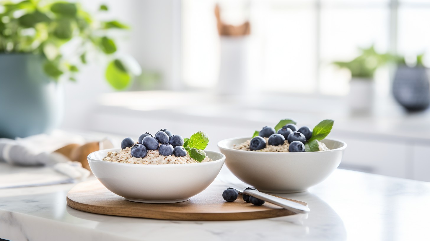 Histamine-Free Quinoa Porridge with Blueberries