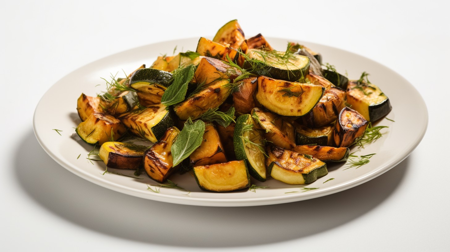 Histamine-Free Roasted Sweet Potatoes and Courgette