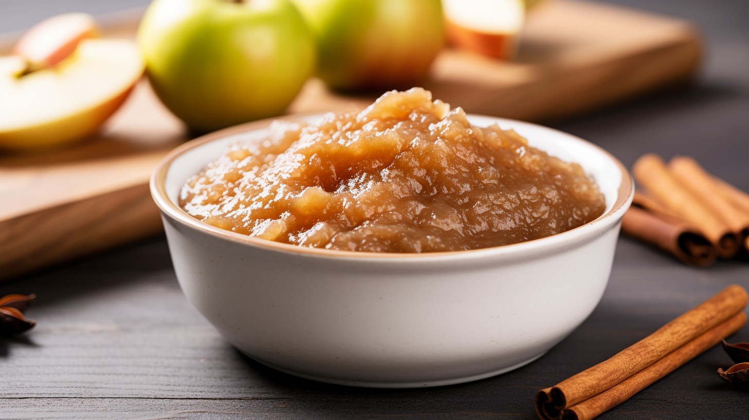 Homemade Cinnamon Applesauce