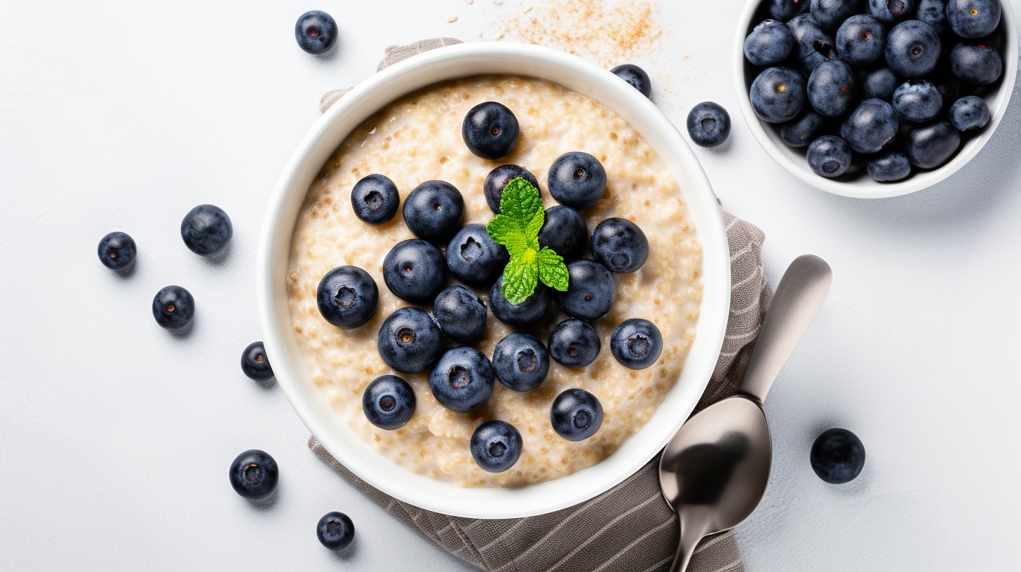 Quinoa and Blueberry Porridge