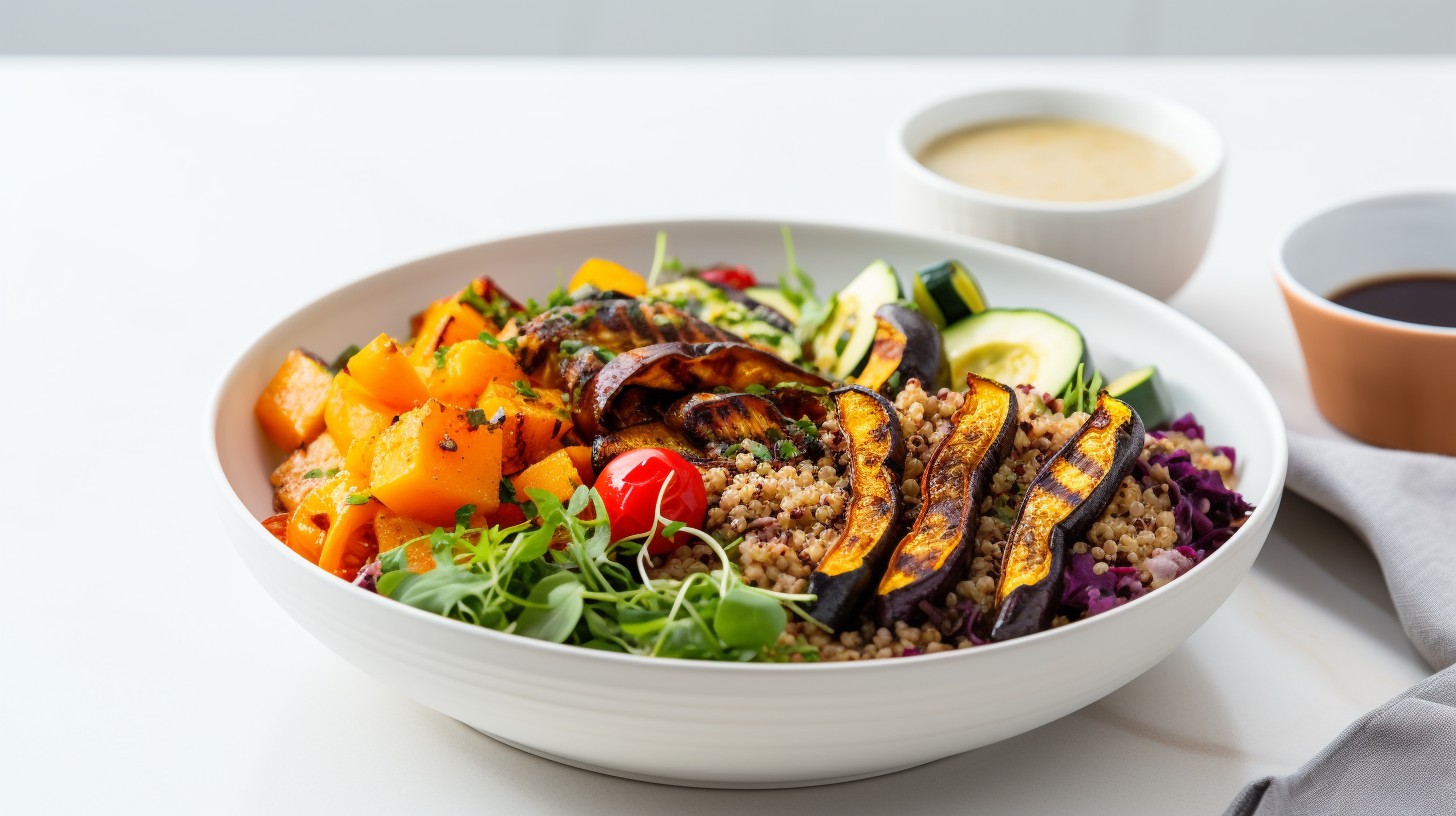 Quinoa and Grilled Veggie Salad