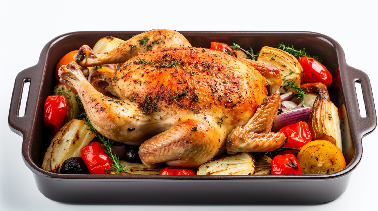 Roasted Chicken with Fresh Herbs and Vegetables