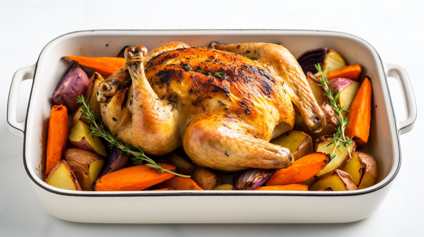 Roasted Chicken with Root Vegetables