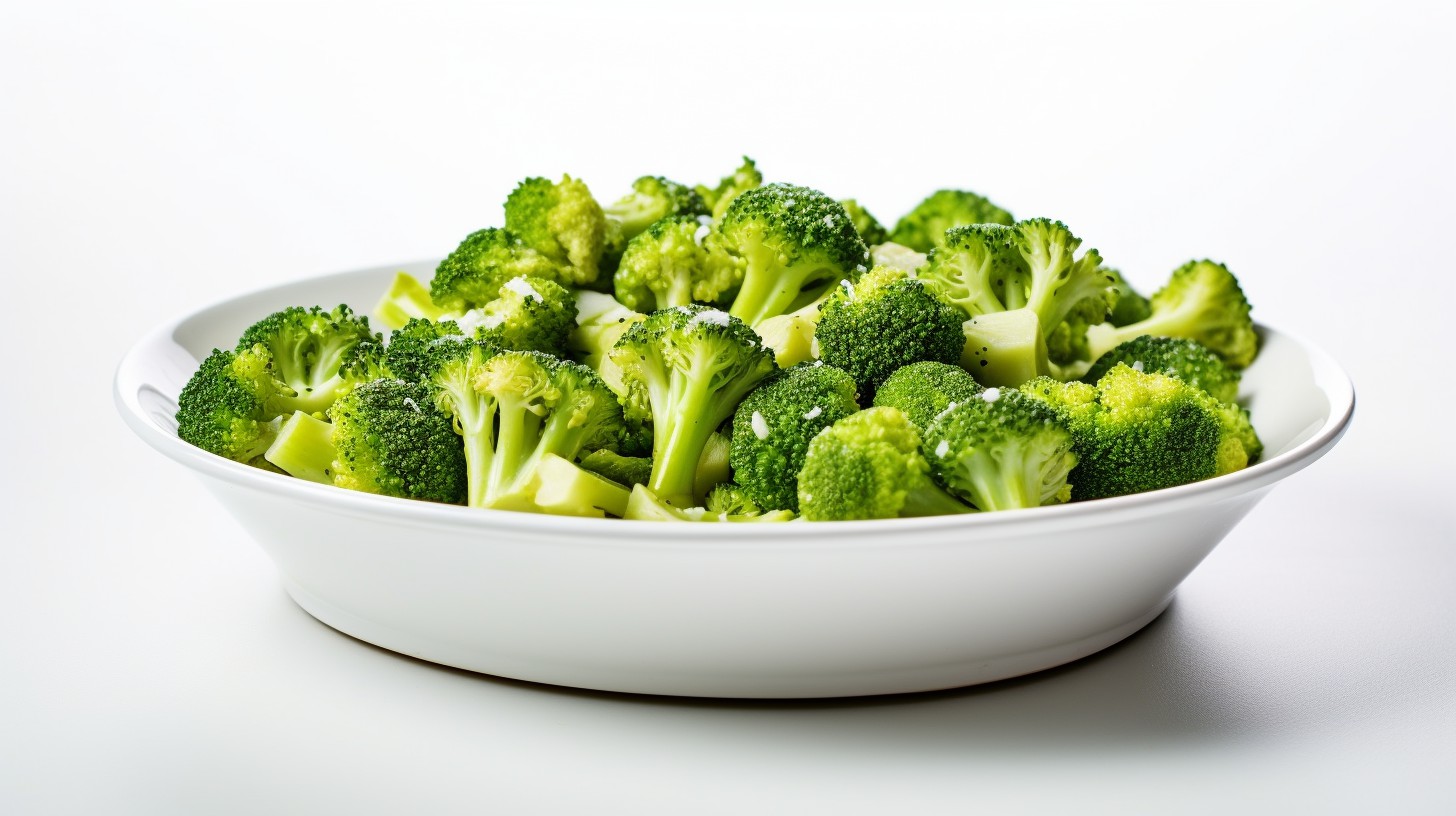 Steamed Broccoli with Garlic and Olive Oil